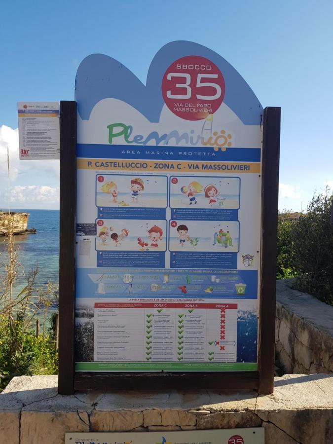 Il Paradiso Sul Mare Syracuse Bagian luar foto